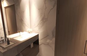 Salle de bain marbre