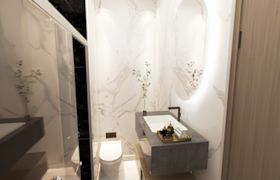 Salle de bain suite